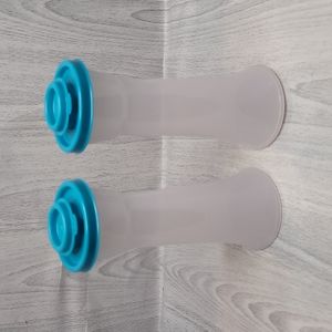 Tupperware Large Salt and Pepper Shakers New